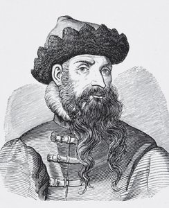 Johannes Gutenberg, de un grabado del siglo XVI